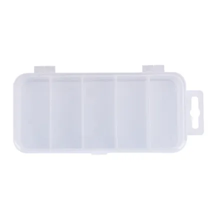 Transparent 13.3x6.2x2.5cm Fishing Gear Box - Jewelry Accessories Box