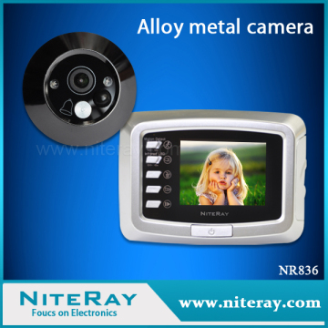 Video Recording Peephole Door Viewer for Security