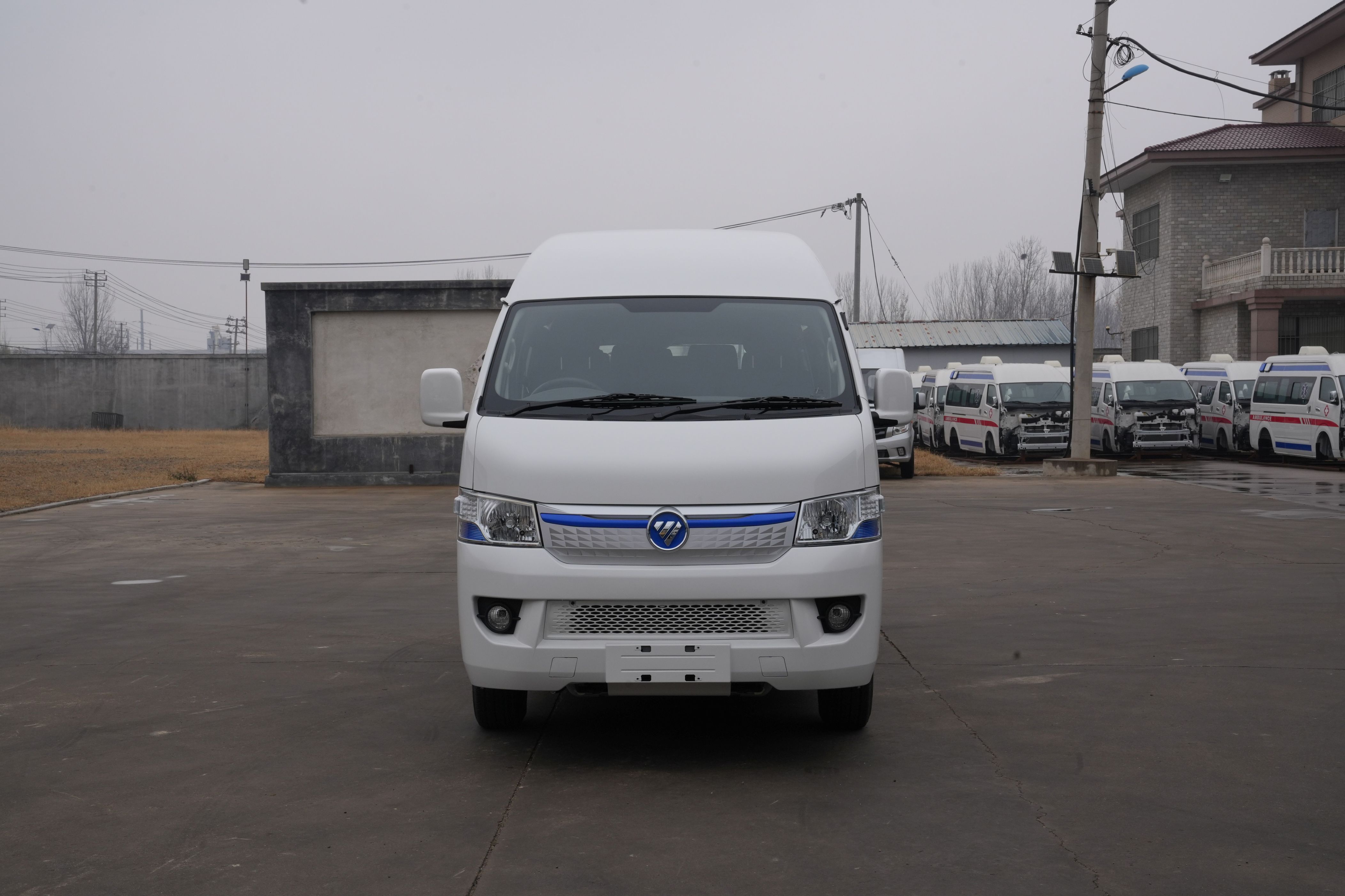 Durable Electric Enclosed Truck for Maintenance