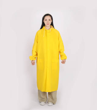 Adult polyester unisex all season outdoor hiking Waterproof colorful single person coating raincoat