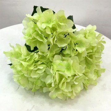 Multi Color Fabric Silk Faux Bouquet Hydrangeas Flowers - G-005 for Wedding Decoration