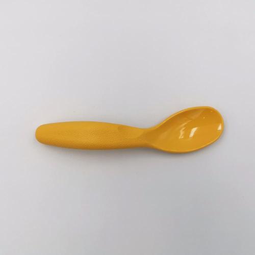 Biodegradable Premium Tableware Training Spoon Compostable Corn-based Handles Toddler Training Spoon Manufactory