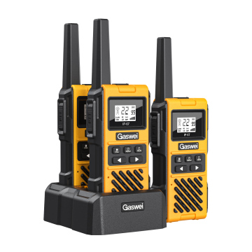Rechargeable Waterproof Walkie Talkies with Long Range and Charging Base
