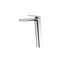 Diseño cuadrado Chrome Single Lever Basin Tap Tap