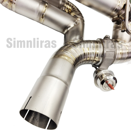 Titanauspuffanlage Toyota New Supra A90 3.0L (B58) 2020+ Burnet Blue Tipp