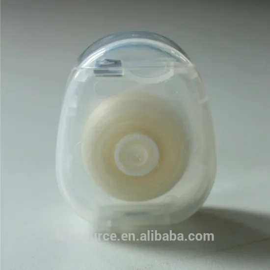 OEM sticker individul dental floss Nylon or PTFE silk floss