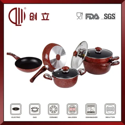 8PCS Non Stick Le Creuset Cookware Set