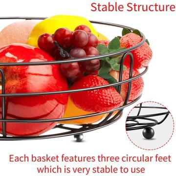 2 tier multifunctional and detachable fruit basket