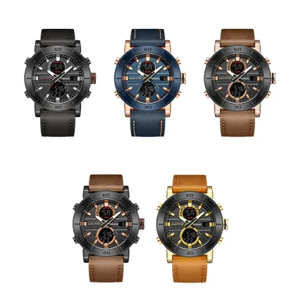 SMAEL Fashion Sport Men Quartz Digital Watch Casual