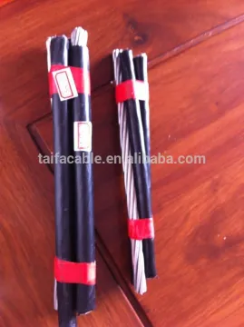 Best quality AAC conductor aerial bundled service drop ABC cable