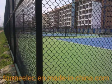 Basketball Court Fence Diamond Wire Mesh Chain Link Fence Chain Link Mesh