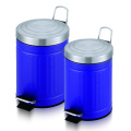 Sturdy Metal Powder Coated Trash Can