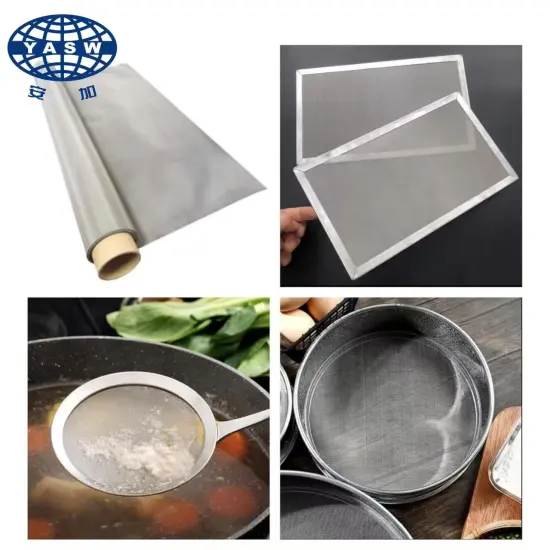 Stainless Steel Mesh Screen Laboratory Filtration Sieves