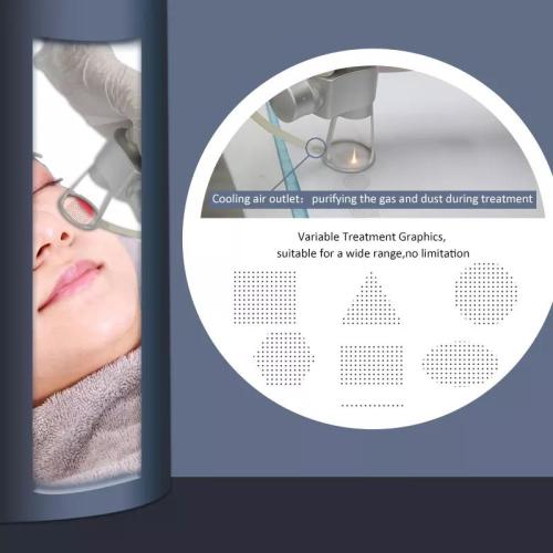 Портативная фракционная лазерная растяжка CO2.