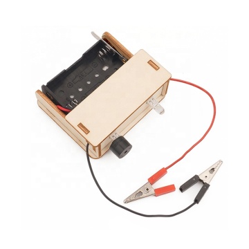 STEM DIY Wooden Assembly Toy Conductivity Detector for Science Education