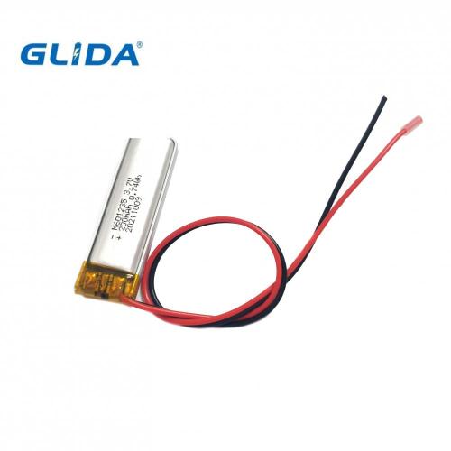 lithium iron battery 601235 3.7V 200mah Beauty instrument