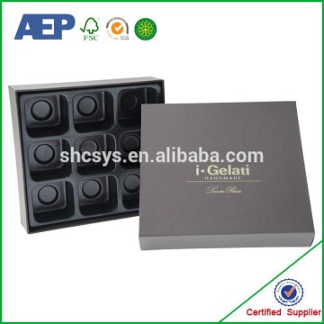 custom wholesale box gift chocolate in shanghai