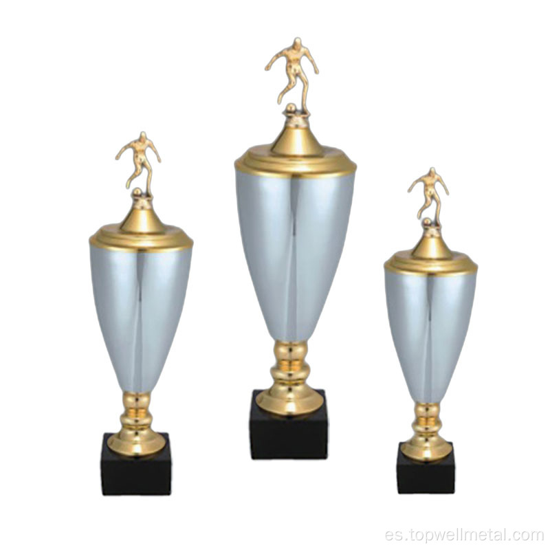 Trofeo de premio de Evento de oro chapado en el evento personalizado