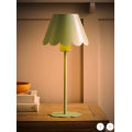 Rechargeable Scalloped Table Lamp