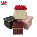 Customized Square Flower Box With Rope