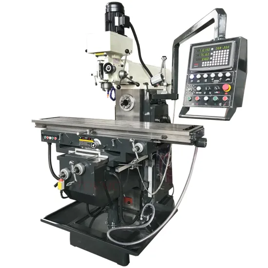 4S Turret Milling Machine: 300Kg Load Capacity, Low Price, High Quality Vertical Milling Machine