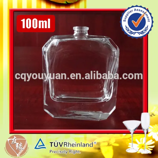 China OEM ODM super flint glass 10 cl shaped empty perfumes bottles glassware factories
