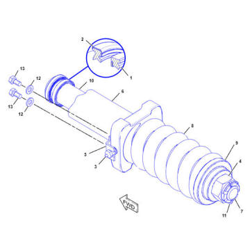 TRACKADJUSTER&RECOILGP 299 304-1898