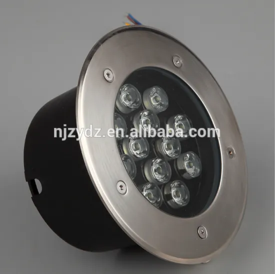 12w waterproof IP65 recessed floor light