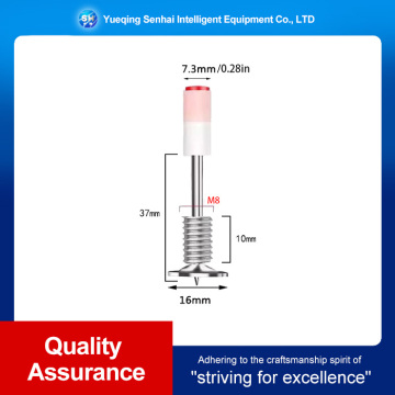 Pemasangan dipasang dengan paku benang mini 37