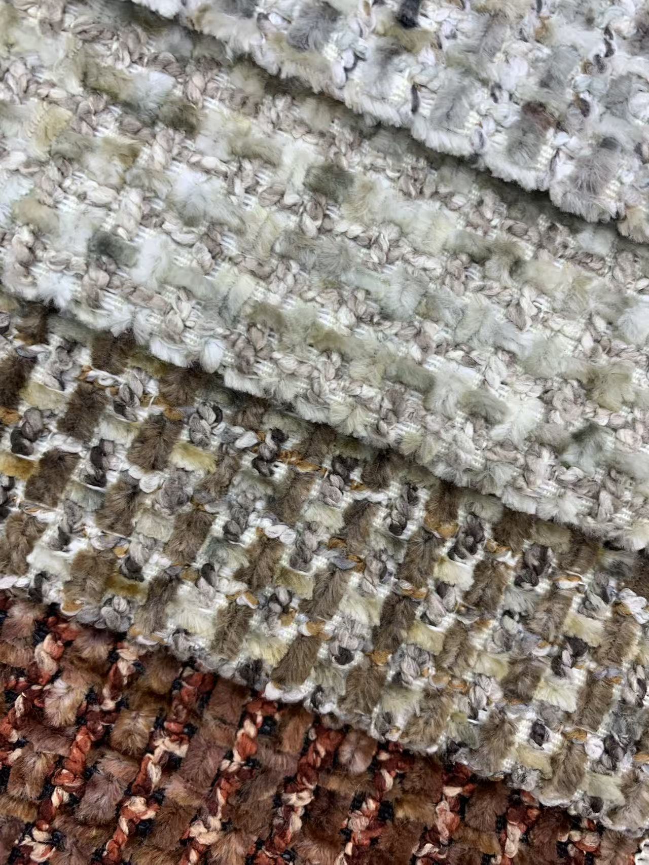 Crosshatch Pattern Upholstery Fabric for Sofa