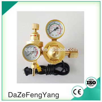 Argon CO2 gas pressure regulator Energy saving style regulator