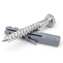 Plastic Expansion Anchor Installation Plastic Expansion Tube Pipe Self Tapping Screw Manufactory