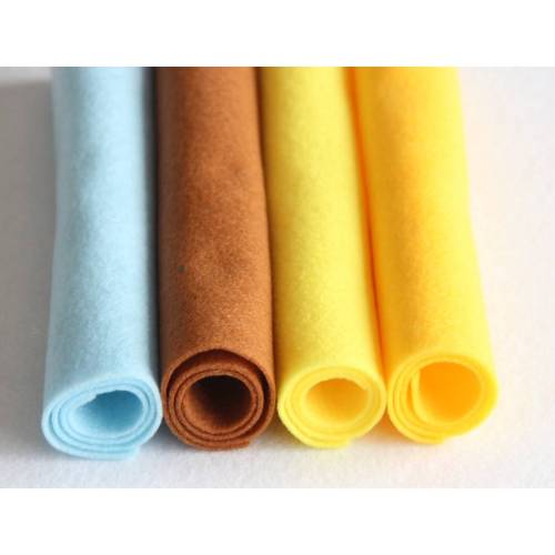 Acrylic Felt Colorful needle punched Felt Fabric paper Factory