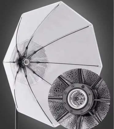 Softbox Photographic Equipment Studio Lighting and Photography Umbrella Stand Package