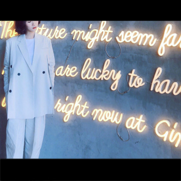 NEON LIGHTING DECORATION WALL