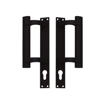 Israel Palestine Aluminium Profile Pull Door Handle Lock Sets For House