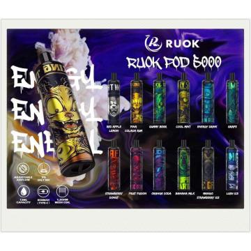 일회용 vape 키트 Ruok Energy 5000 퍼프