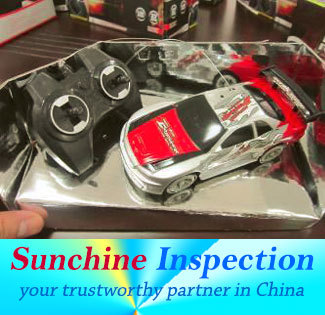 Remote Control Toys Pre-Shipment Inspection / Container Loading Inspection /Reliable Quality Control and Testing Services
