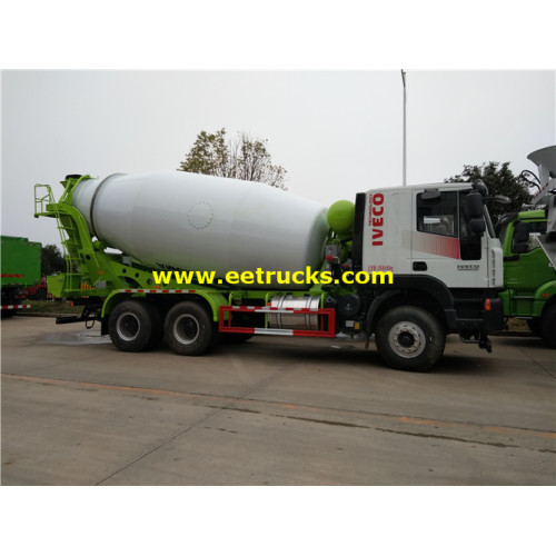 12m3 Hongyan Concrete Cement Mixer Trucks