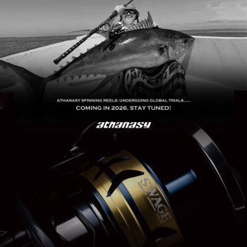 Athanasy 旋转渔线轮
