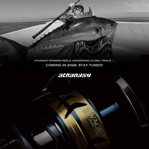 Athanasy 旋转渔线轮