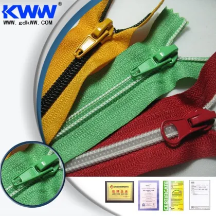 YKK similar quality nylon zipper & popular cheap nylon zipper