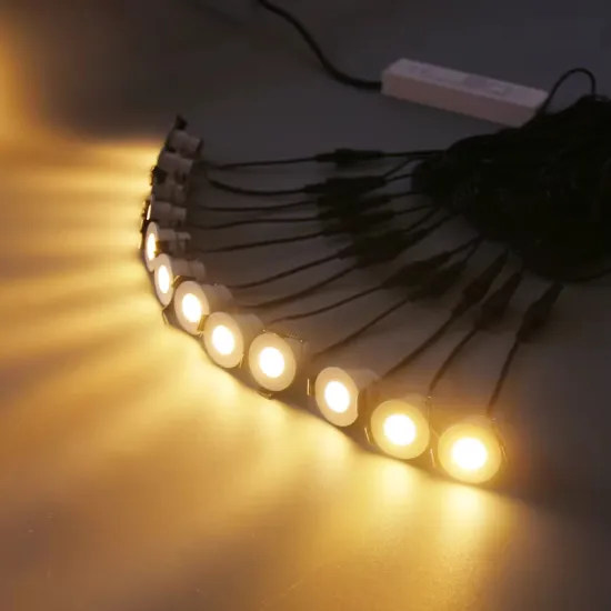 Remote Control Waterproof Dimmable Mini LED Downlight Sets for Outdoor Areas: Veranda, Terrace, Roofs, and Carports