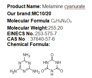 melamine cyanurate polyamide PA6