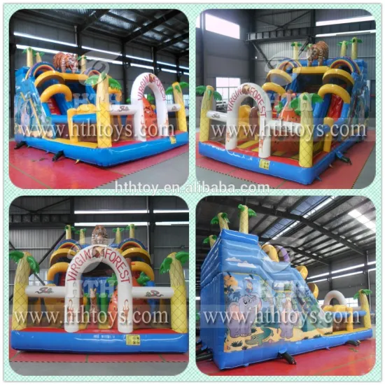 Coconut themed inflatable bouncing castle for sale