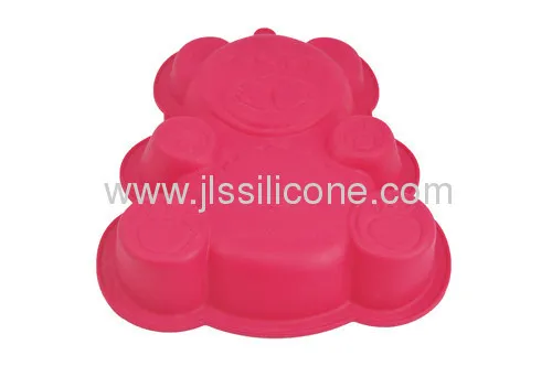 Large Bear Shape Silicone Bakeware Cake Mold 