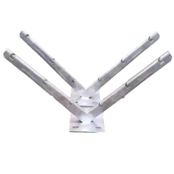 Wholesale Galvanized Chain Link Fence with Barb Wire and Extension Arms