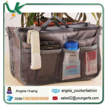New Arrivel Bag In Bag/ Organizer Bag Inserts/Pouch In Bag With Handle-10 Colors