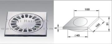Yimisha Zinc Alloy Chrome Plated Anti-odor Floor Drain 