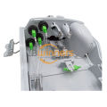 8 พอร์ต fttx กล่องที่เชื่อมต่อล่วงหน้า ftta ftta nap fiber box cajas